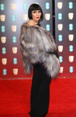 NOOMI RAPACE at Bafta 2017 Awards in London 02/12/2017