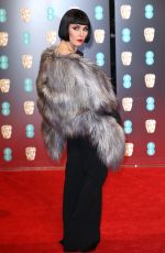 NOOMI RAPACE at Bafta 2017 Awards in London 02/12/2017
