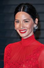 OLIVIA MUNN at 2017 Vanity Fair Oscar Party in Beverly Hills 02/26/2017