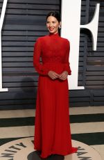 OLIVIA MUNN at 2017 Vanity Fair Oscar Party in Beverly Hills 02/26/2017