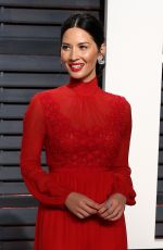 OLIVIA MUNN at 2017 Vanity Fair Oscar Party in Beverly Hills 02/26/2017
