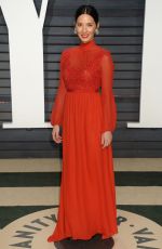 OLIVIA MUNN at 2017 Vanity Fair Oscar Party in Beverly Hills 02/26/2017