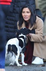 OLIVIA MUNN on the Set of 