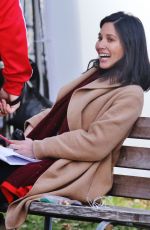 OLIVIA MUNN on the Set of 