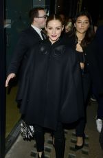 OLIVIA PALERMO Arrives at Burberry Fashion Show After Party in London 02/20/2017