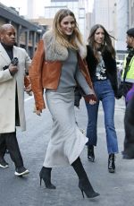 OLIVIA PALERMO Arrives at Jonathan Simkhai Fashion Show in New York 02/11/2017