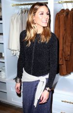 OLIVIA PALERMO at Banana Republic x Olivia Palermo Pop-Up Shop Event in New York City 02/09/2017