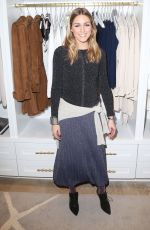 OLIVIA PALERMO at Banana Republic x Olivia Palermo Pop-Up Shop Event in New York City 02/09/2017