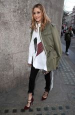 OLIVIA PALERMO at London Fashion Week 02/18/2017