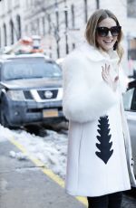 OLIVIA PALERMO Leaves National Arts Club in New York 02/10/2017