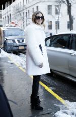 OLIVIA PALERMO Leaves National Arts Club in New York 02/10/2017