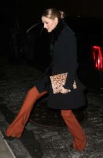 OLIVIA PALERMO Night Out in New York 02/07/2017