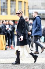 OLIVIA PALERMO Out and About in London 02/18/2017