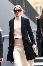 OLIVIA PALERMO Out and About in London 02/18/2017