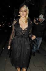 PAMELA ANDERSON Arrives at Annabells Private Members Club in London 02/07/2017