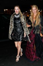 PARIS and NICKY HILTON Arrives at Philipp Plein Fashion Show in New York 02/13/2017