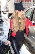 PARIS HILTON Out and About in New York 02/10/2017