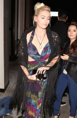 PARIS JACKSON Arrives at Republic Records Grammy After Party in West Hollywood 02/12/2017