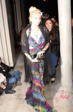 PARIS JACKSON Arrives at Republic Records Grammy After Party in West Hollywood 02/12/2017