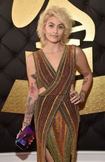 PARIS JACKSON at 59th Annual Grammy Awards in Los Angeles 02/12/2017