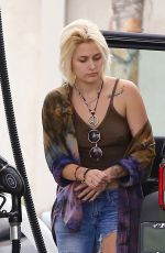 PARIS JACKSON at a Gas Station in Los Angeles 02/05/2017