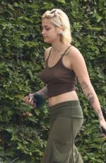 PARIS JACKSON Out for Coffee in Los Angeles 02/10/2017