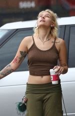 PARIS JACKSON Out for Coffee in Los Angeles 02/10/2017