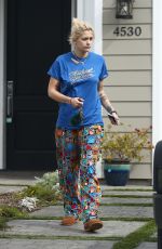 PARIS JACKSON Without Makeup Out in Beverly Hills 02/19/2017