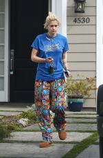 PARIS JACKSON Without Makeup Out in Beverly Hills 02/19/2017