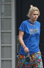 PARIS JACKSON Without Makeup Out in Beverly Hills 02/19/2017