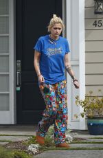 PARIS JACKSON Without Makeup Out in Beverly Hills 02/19/2017
