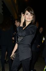 PENELOPE CRUZ Arrives at Burberry Fashion Show After Party in London 02/20/2017