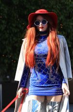 PHOEBE PRICE Out and About in Beverly Hills 02/24/2017