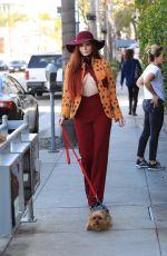 PHOEBE PRICE Out in Beverly Hills 02/14/2017