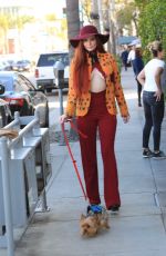 PHOEBE PRICE Out in Beverly Hills 02/14/2017