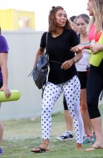 PIA MUEHLENBECK at a Yoga Event at Barangaroo in Sydney 02/16/2017