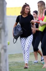 PIA MUEHLENBECK at a Yoga Event at Barangaroo in Sydney 02/16/2017