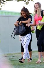 PIA MUEHLENBECK at a Yoga Event at Barangaroo in Sydney 02/16/2017
