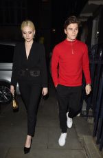 PIXIE LOTT Arrives at Spencer House in London 02/23/2017