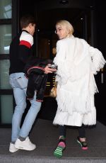 PIXIE LOTT Out and About in Milan 02/25/2017