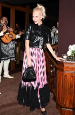 POPPY DELEVINGNE at Charles Finch and Chanel Pre Oscar Awards Dinner in Beverly Hills 02/25/2017