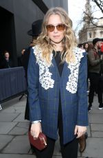 POPPY ELIZABETH JAMIE at Teatum Jones Fashion Show at London Fashion Week 02/17/