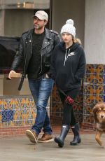 Pregnant AMANDA SEYFRIED and Thomas Sadoski Out in Hollywood 02/06/2017