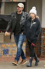 Pregnant AMANDA SEYFRIED and Thomas Sadoski Out in Hollywood 02/06/2017