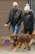 Pregnant AMANDA SEYFRIED and Thomas Sadoski Out in Hollywood 02/06/2017