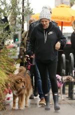 Pregnant AMANDA SEYFRIED and Thomas Sadoski Out in Hollywood 02/06/2017