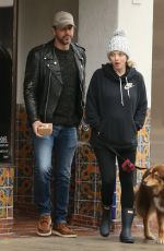 Pregnant AMANDA SEYFRIED and Thomas Sadoski Out in Hollywood 02/06/2017