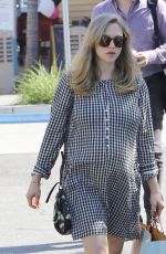 Pregnant AMANDA SEYFRIED Out in Los Angeles 02/14/2017