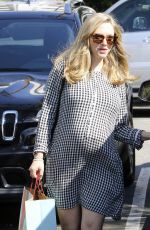 Pregnant AMANDA SEYFRIED Out in Los Angeles 02/14/2017