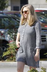 Pregnant AMANDA SEYFRIED Out in Los Angeles 02/14/2017